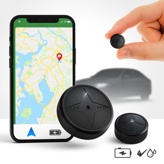 Avelena | AutoGuard GPS Tracker Mini – Wasserdichter magnetischer Fahrzeug-Tracker