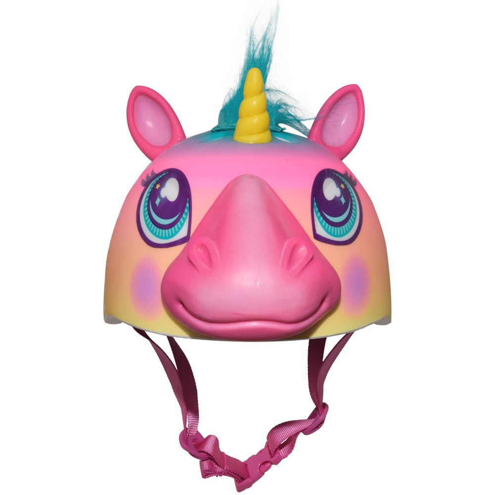 Avelena | Super Regenbogen Einhorn Fahrradhelm, Kinder 5+ (50-54Cm)
