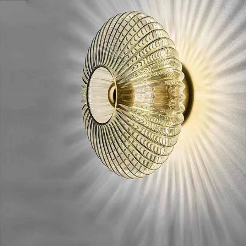 Avelena | Luminis Elegante Glas Wandleuchte für Stimmungsvolle Beleuchtung