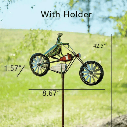 Avelena | [ 49% Rabatt] Vintage Fahrrad Metall Windspiel
