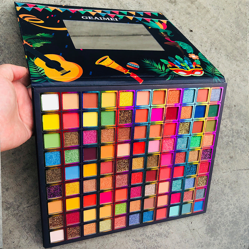 Avelena | Carnival - 99 Farben Lidschattenpalette Brasilianische Make-up Palette