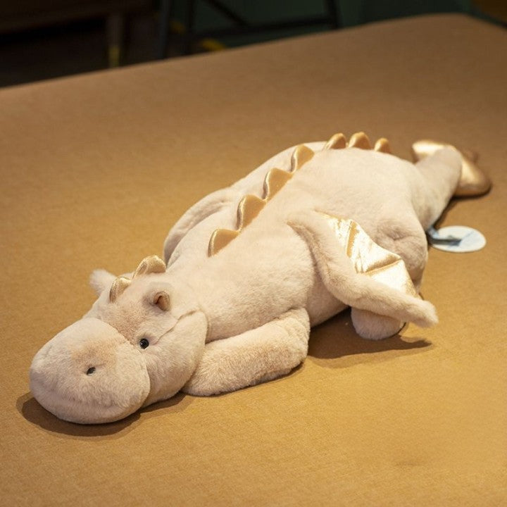 Avelena | Dinosaur Kissen Groß-Rosa