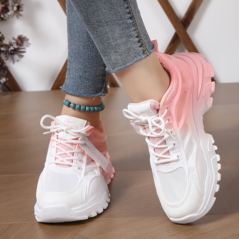 Avelena Gradient Chunky Sneaker für Damen | Perfekt für den Alltag