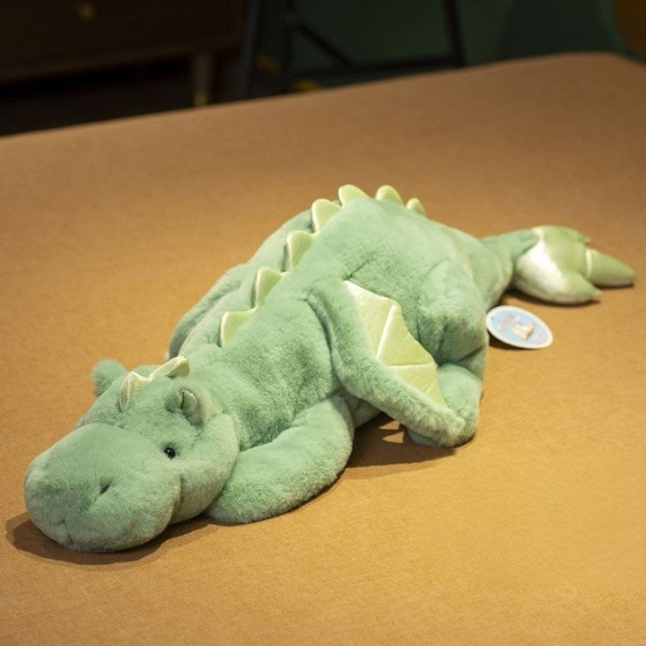 Avelena | Dinosaurierkissen Groß-Grün