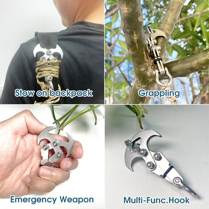 Avelena | Edelstahl Schwerkraft-Kletterhaken