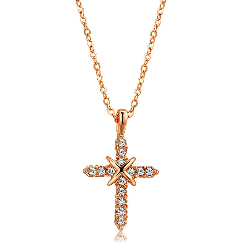 Avelena | Fashion Kreuz Necklace
