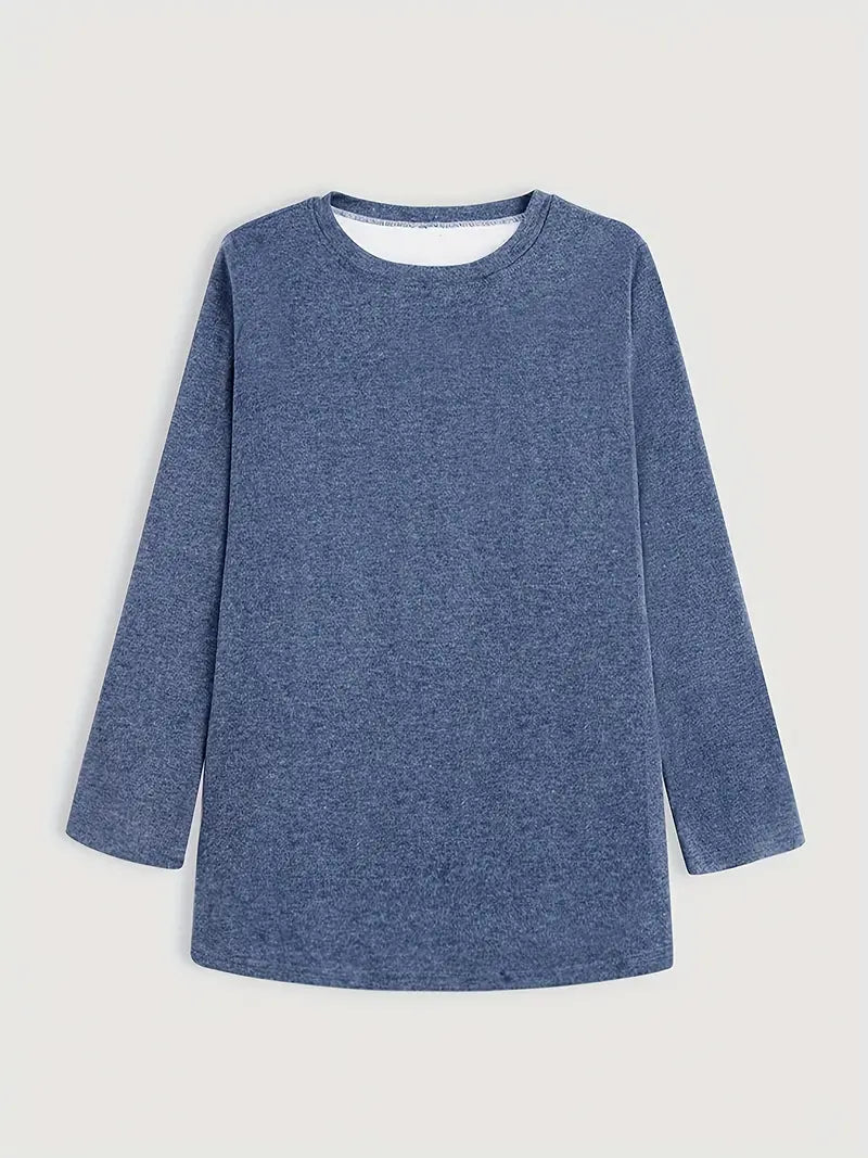 Avelena - Hals Fleece-Pullover