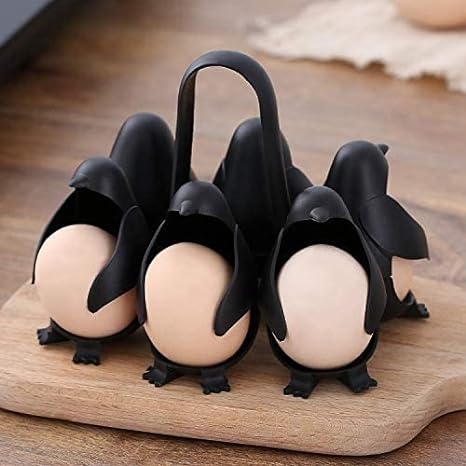 Avelena | 3-In-1 Eierkocher mit Niedlichem Design Eggpenguin