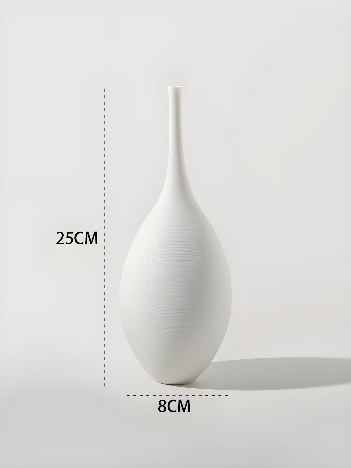 Avelena | Minimalistische Handgefertigte Keramische Zen-Vase