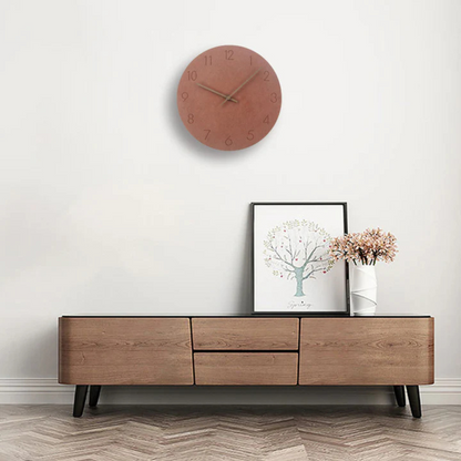 Avelena | Wooden Minimalist Silent Wall Clock