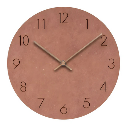 Avelena | Wooden Minimalist Silent Wall Clock