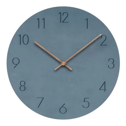 Avelena | Wooden Minimalist Silent Wall Clock