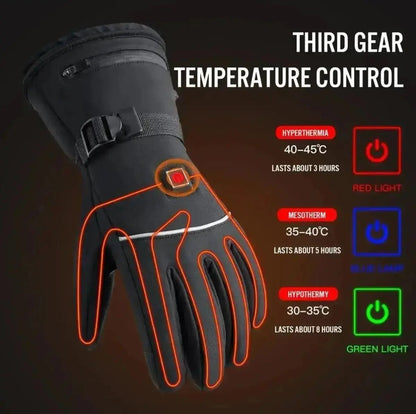 Avelena | Elektrische und Beheizte Winterhandschuhe mit 4000 Mah Powerbanks