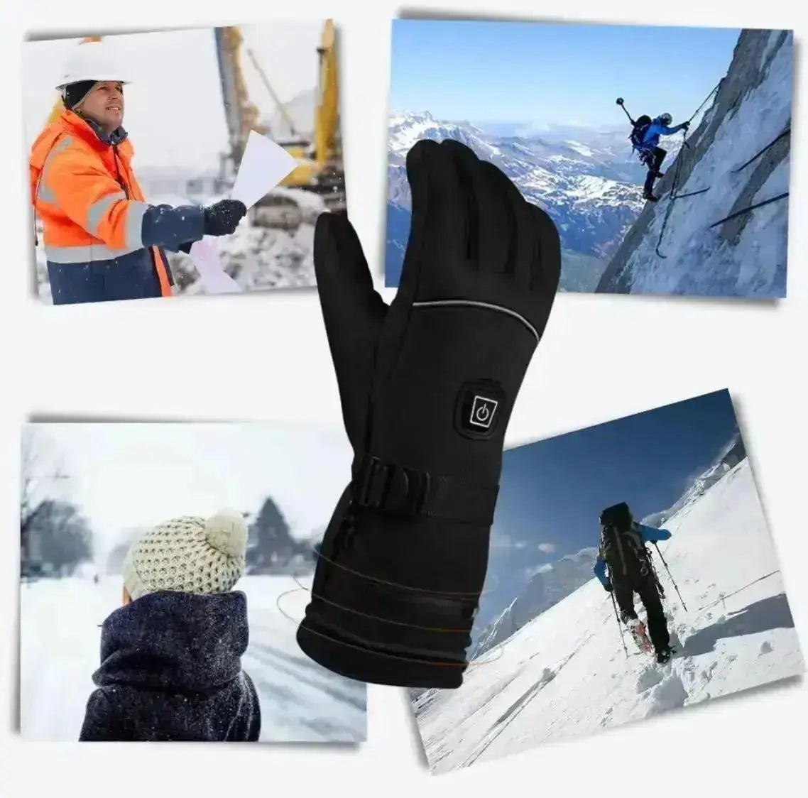 Avelena | Elektrische und Beheizte Winterhandschuhe mit 4000 Mah Powerbanks