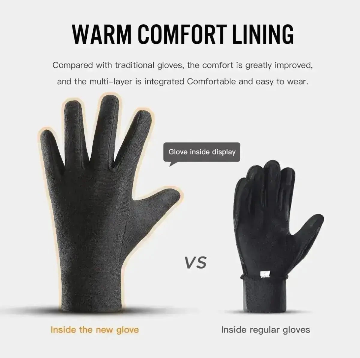 Avelena | Elektrische und Beheizte Winterhandschuhe mit 4000 Mah Powerbanks