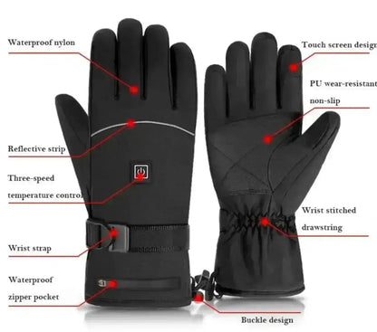Avelena | Elektrische und Beheizte Winterhandschuhe mit 4000 Mah Powerbanks