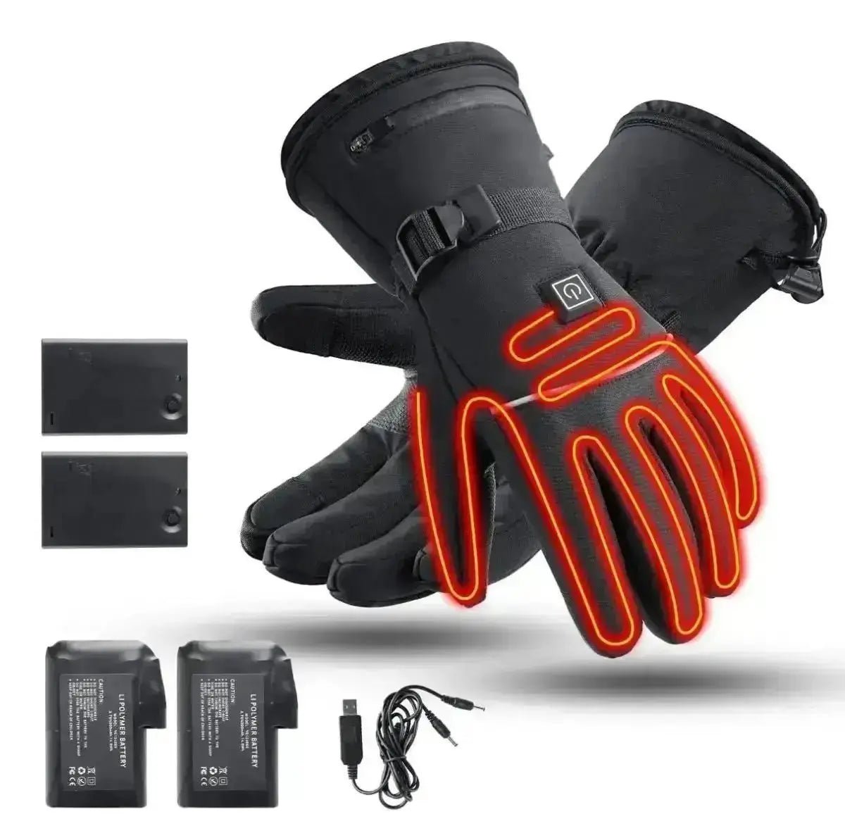 Avelena | Elektrische und Beheizte Winterhandschuhe mit 4000 Mah Powerbanks