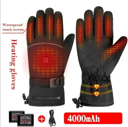 Avelena | Elektrische und Beheizte Winterhandschuhe mit 4000 Mah Powerbanks