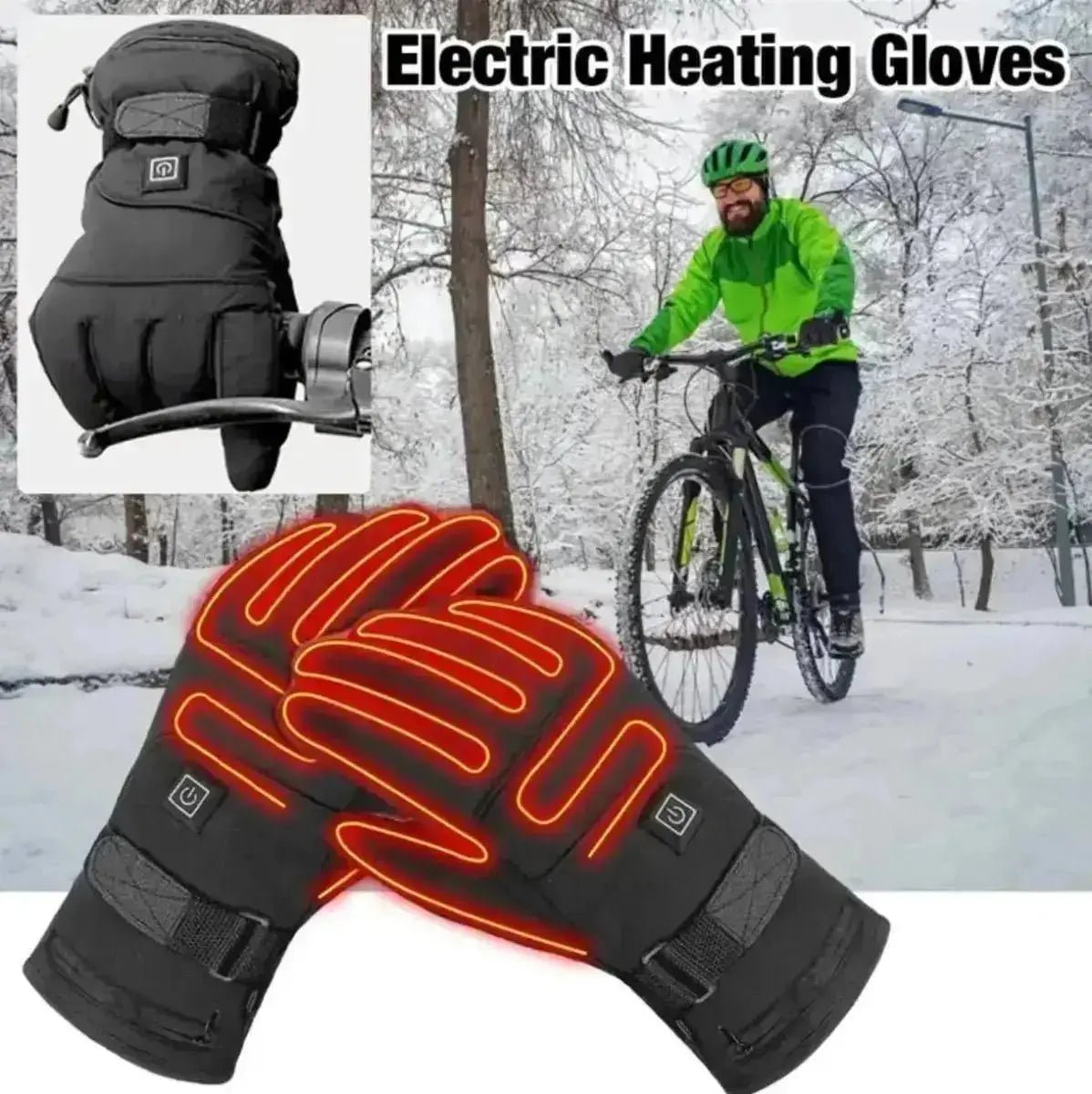 Avelena | Elektrische und Beheizte Winterhandschuhe mit 4000 Mah Powerbanks