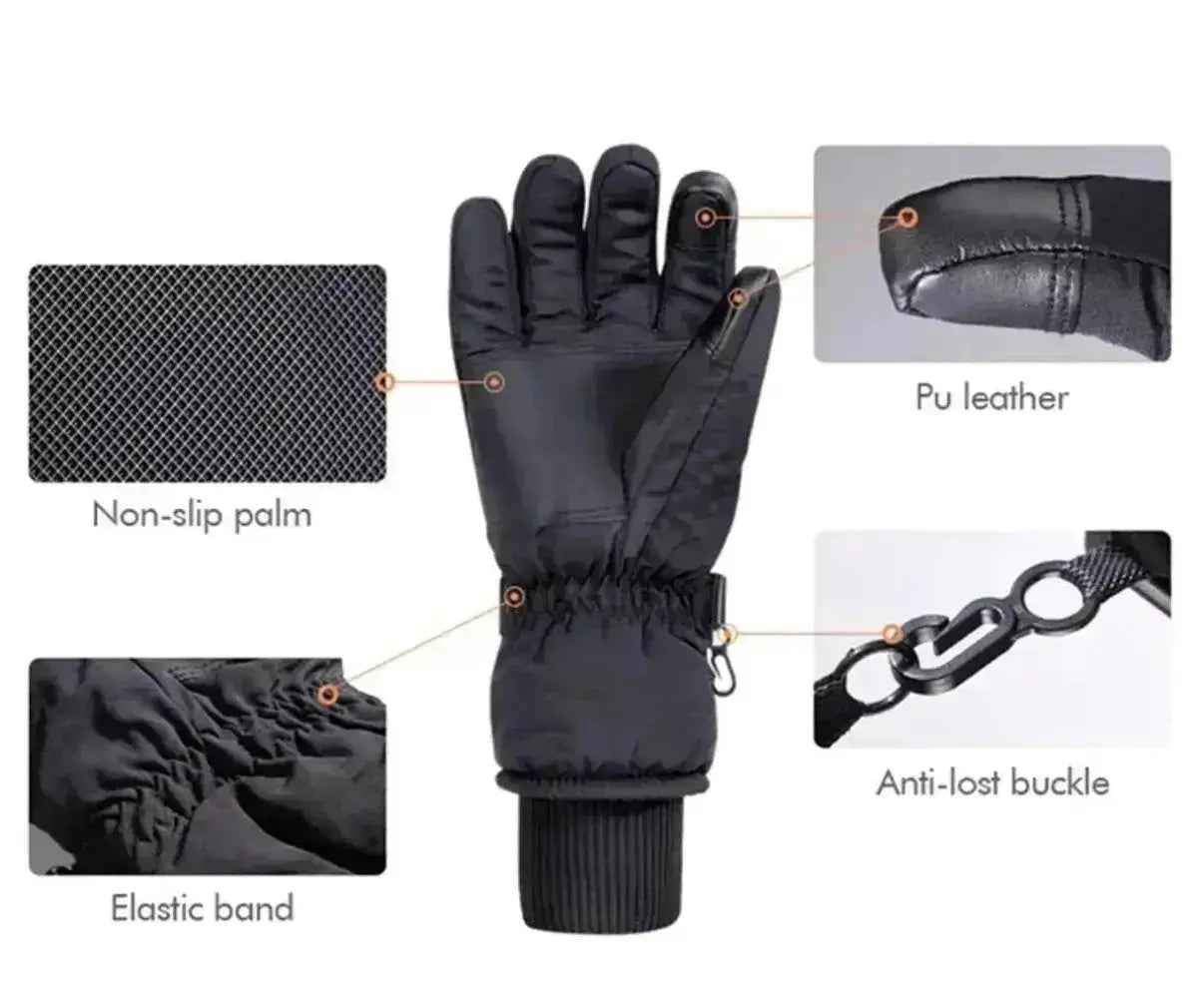 Avelena | Elektrische und Beheizte Winterhandschuhe mit 4000 Mah Powerbanks