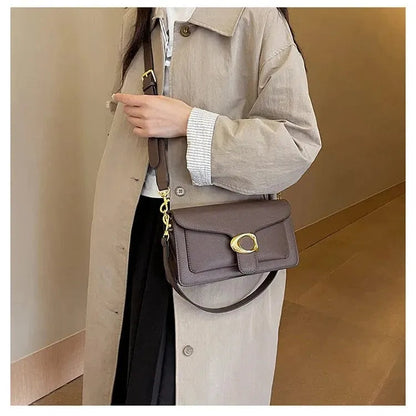 Avelena | C-Bag Handtasche – ELITE Kollektion | Veganleder, Magnetverschluss & Geräumiges Innere