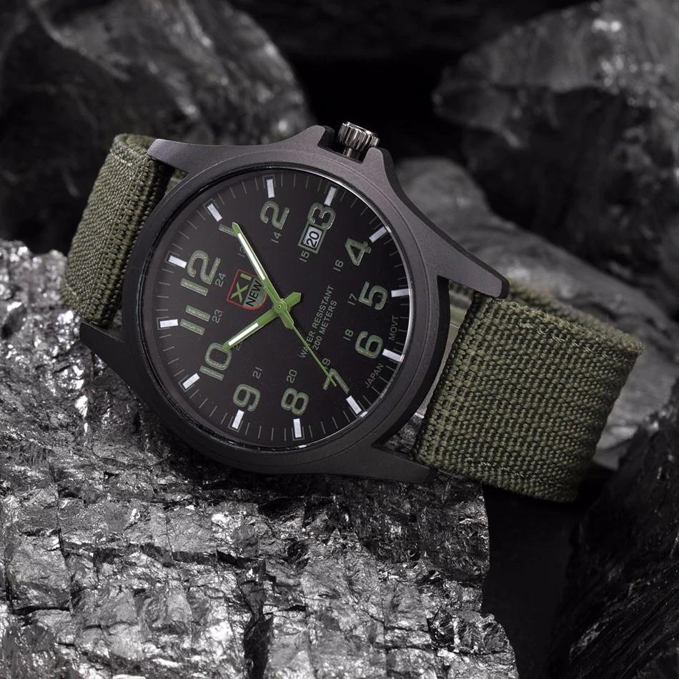 Avelena | Taktische Armee Uhr Militär Stil Armbanduhr