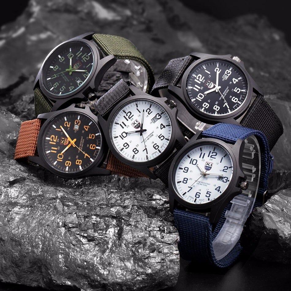 Avelena | Taktische Armee Uhr Militär Stil Armbanduhr