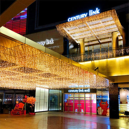 Avelena | Lichterkette Außen Eiszapfen LED Weihnachtsdekorationen