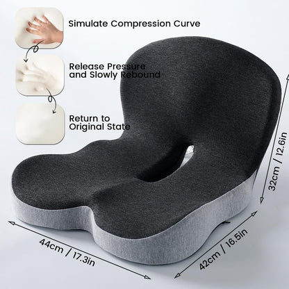 Avelena | BODYFORM PAD – Ergonomisches Gedächtnisschaum-Sitzkissen für jeden Komfort