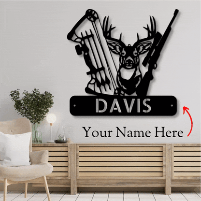 Avelena | Hunter Monogram Stahlzeichen