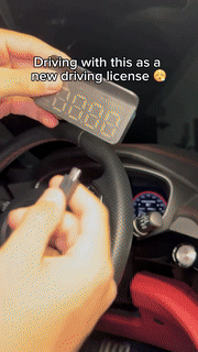 Avelena | Auto Windschutzscheibe HUD Geschwindigkeitsmesser Projektor