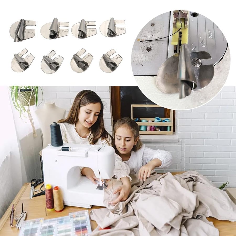 Avelena | Präzisionskante Nähfuß Rollsaumfuß