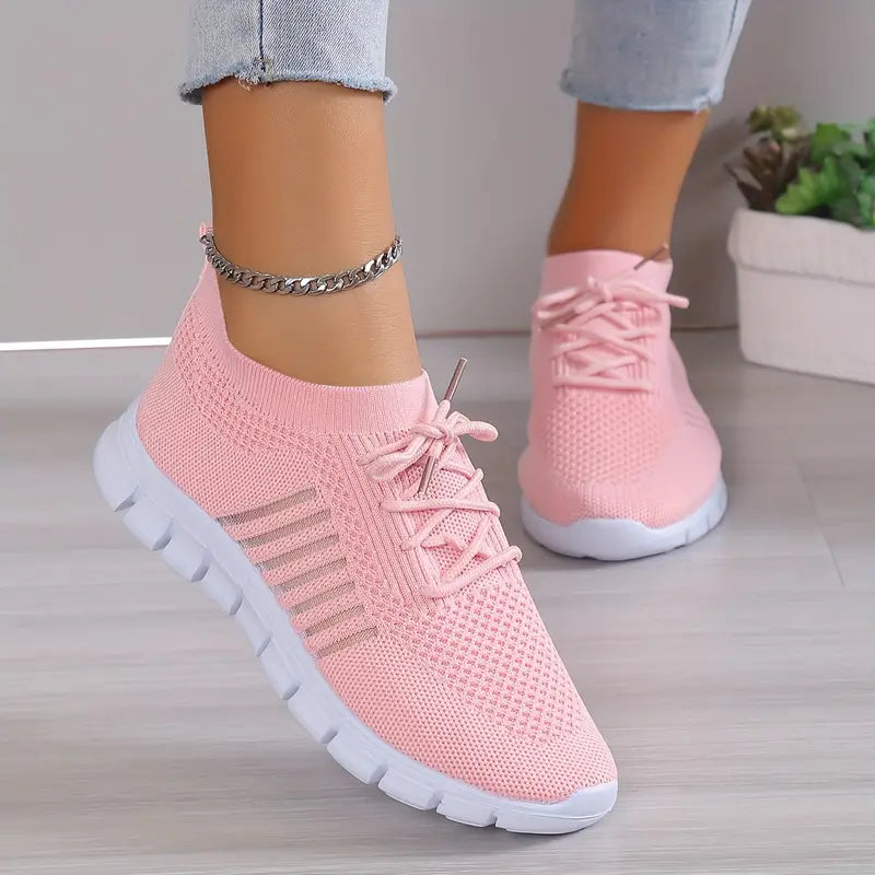 Avelena | Atmungsaktive Schnürsenkel Lauftrainer Turnschuhe