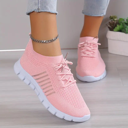 Avelena | Atmungsaktive Schnürsenkel Lauftrainer Turnschuhe