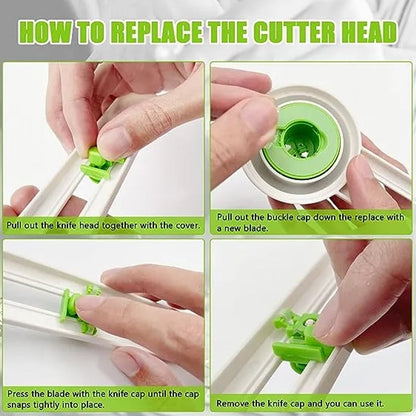 Avelena | Einfaches Plastikrundes Schneidemesser Modell