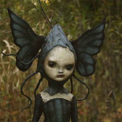 Avelena | DarkWitch Statuen – Dunkle Harz Hexen Statuen für Halloween & Gothic Dekoration