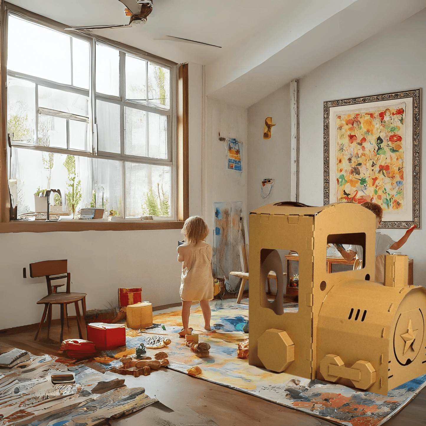 Avelena | Kreatives Kartonset Diy Figuren Bauen und Spielen