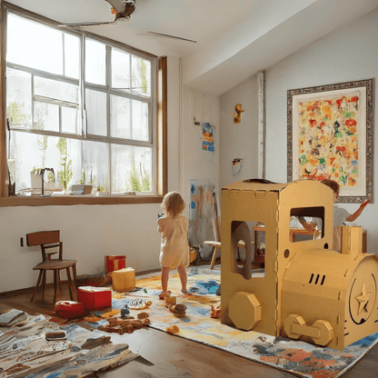 Avelena | Kreatives Kartonset Diy Figuren Bauen und Spielen