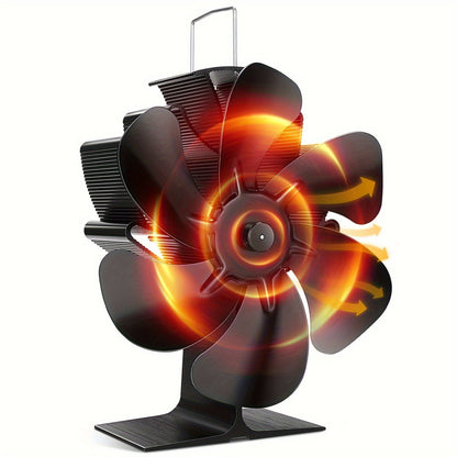 Avelena | ThermoBreeze | Heißbetriebsofenventilator – Lautloser Betrieb, Keine Elektrizität, Effiziente Wärmeverteilung