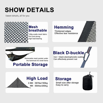 Avelena | DreiecksNest Geräumiger Outdoor-Komfort