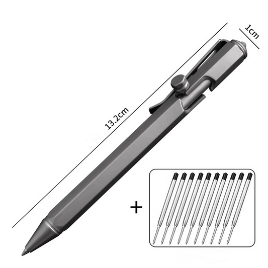 Avelena | Taktischer Titanlegierungs Selbstverteidigung Unterschrift Stift