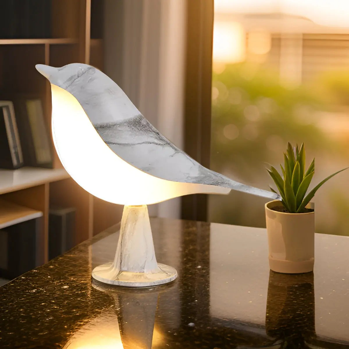 Avelena | Vogel Lampe - Lumina - Touch-Bedienung - Aromatherapie