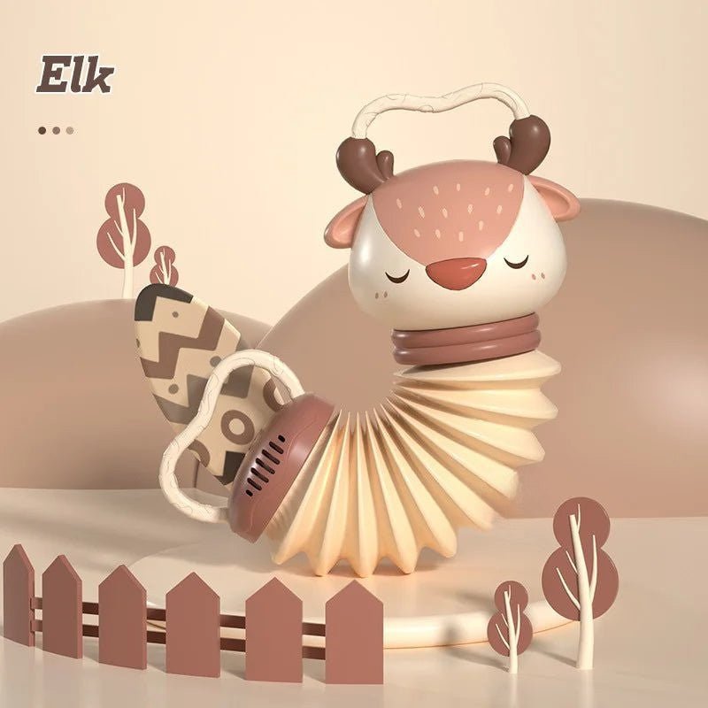 Avelena | 2-in-1 Baby-Akkordeon & Rassel für Musikalische Früherziehung