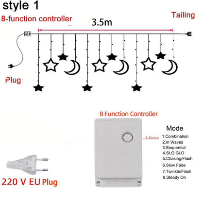 Avelena | Feen-Lichterkette mit herzfömigem Design