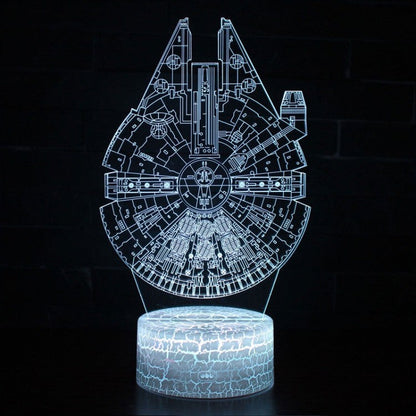 Avelena | 3D-Lampe Star Wars Millennium Falcon