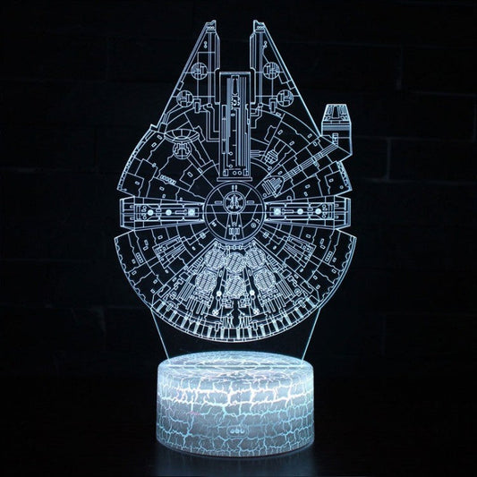 Avelena | 3D-Lampe Star Wars Millennium Falcon