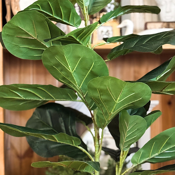 Avelena | 38 Zoll Faux Fiddle Leaf Fig mit Topf