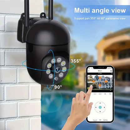 Avelena | VisionFort | WiFi Kamera mit breitem Winkel und klarer Nachtsichttechnologie