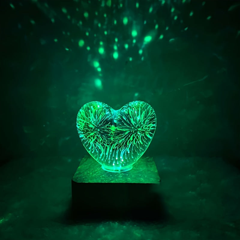 Avelena | 3D Led Herzlampe für Romantische Stimmungsbeleuchtung