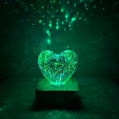 Avelena | 3D Led Herzlampe für Romantische Stimmungsbeleuchtung
